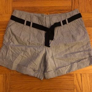 NWT Navy seersucker shorts